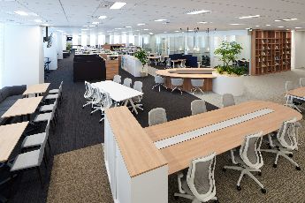 資生堂_浜松町_執務フロア