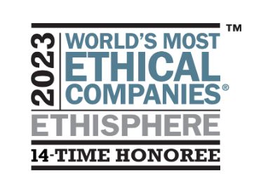 世界で最も倫理的な企業に選出